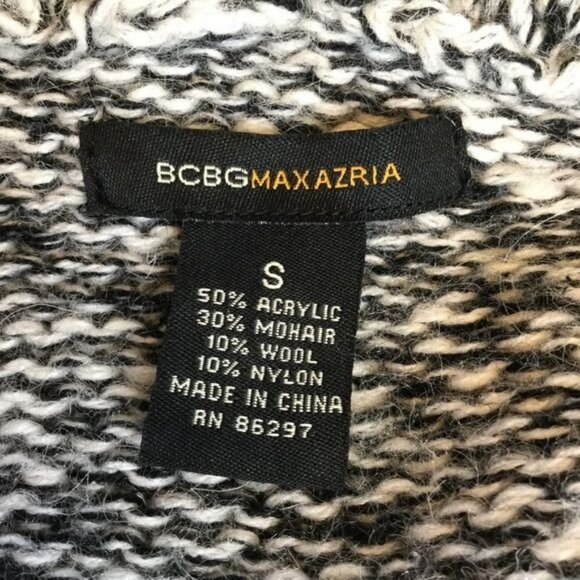 BCBGMaxazria womens cardigan sweater chunky button front - Picture 7 of 9